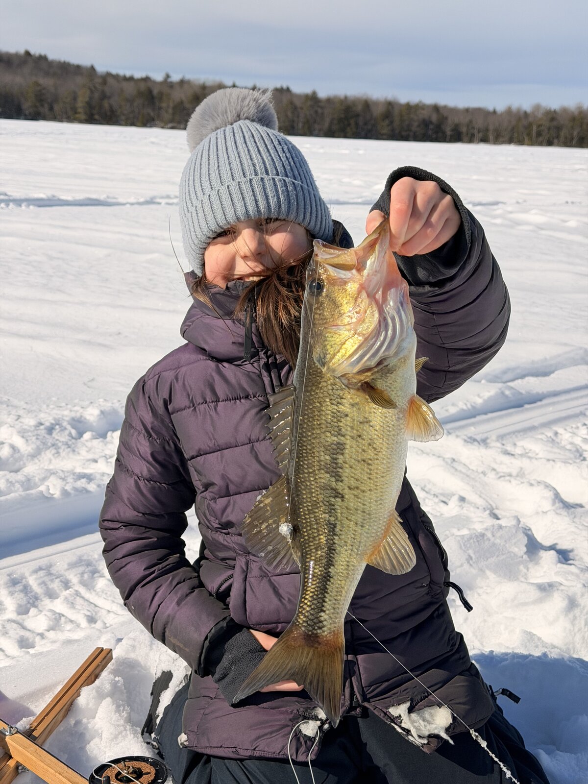 Big catch — ice fishing