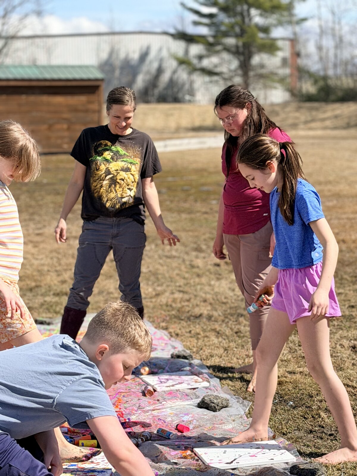 Outdoor art day